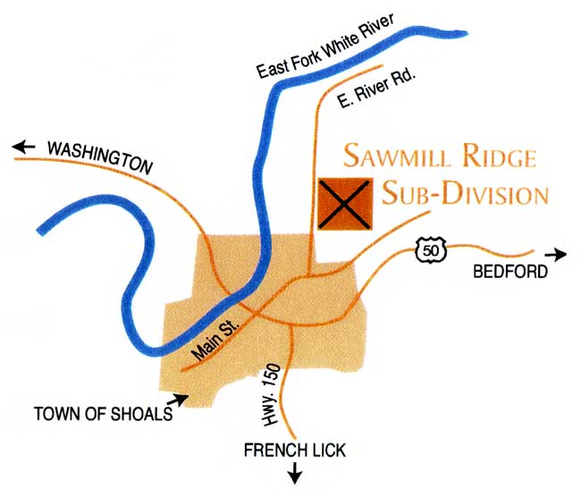 Driving Directions To Sawmill Ridge